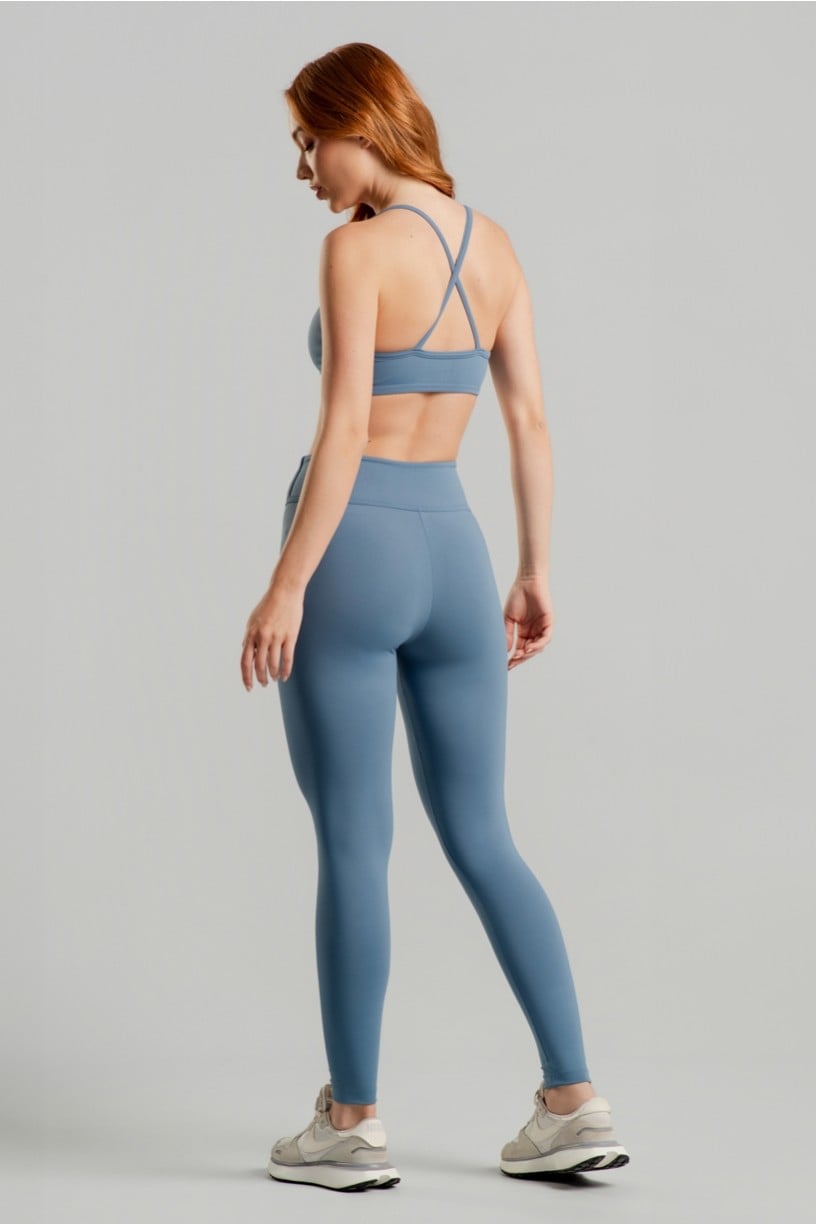 Conjunto Detalhes Em Chapado (Legging+Top)