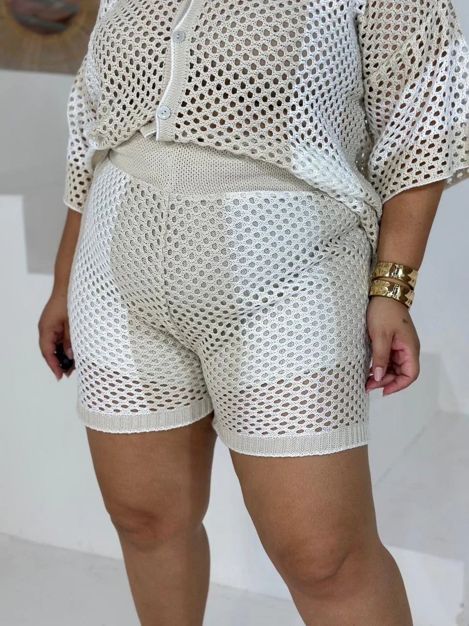 Conjunto Geisa Tricô - VL12014