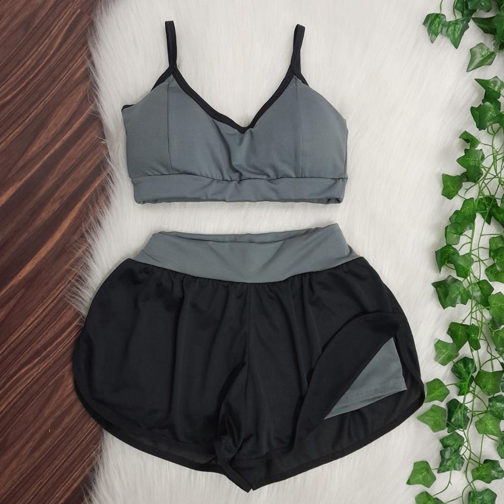 Conjunto Duplo (Short+Top)