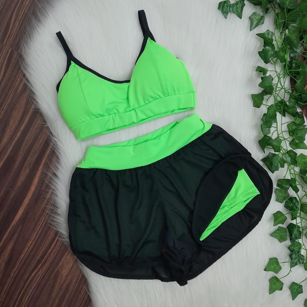 Conjunto Duplo (Short+Top)