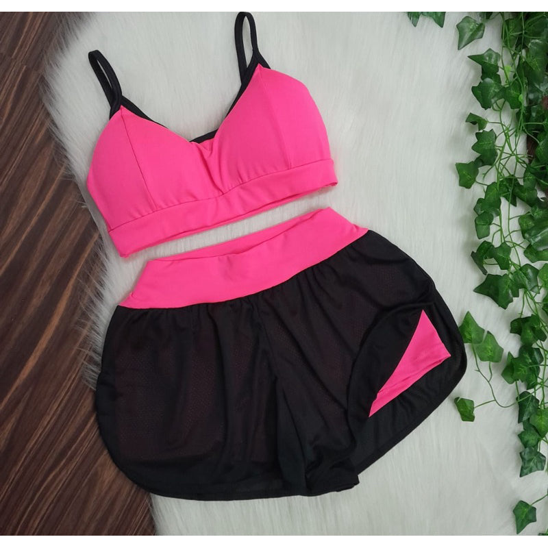Conjunto Duplo (Short+Top)