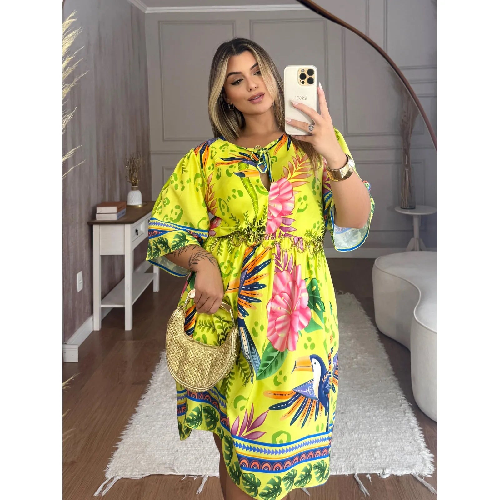 Vestido Ipê Dourado - VL3312