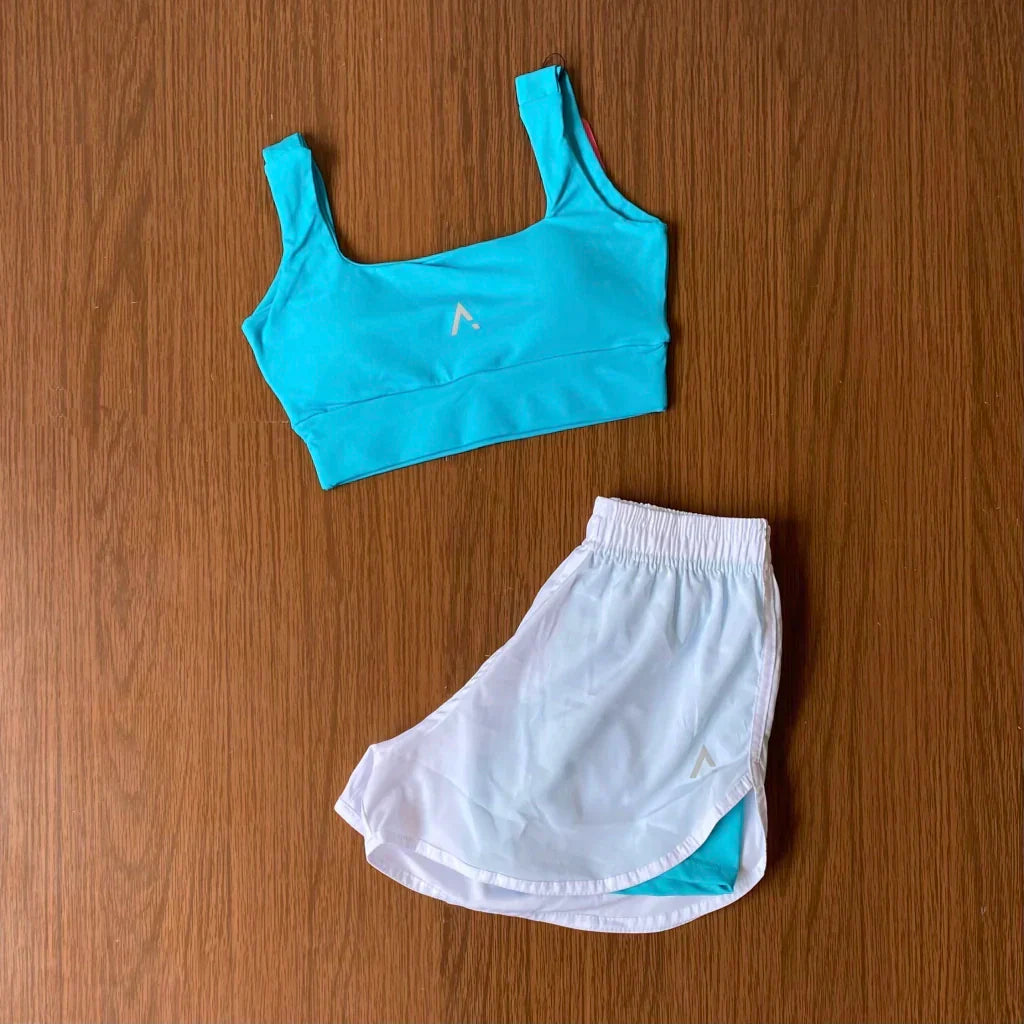 Conjunto Forro Duplo (Top com bojo + Short)