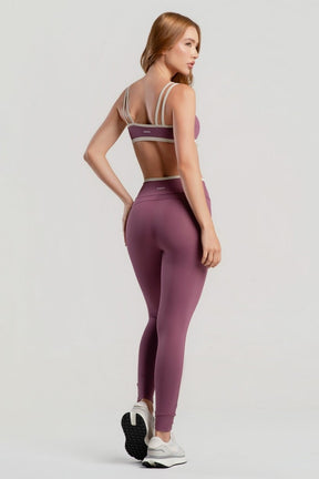 Conjunto com Chapado e Vira (Legging+Top)