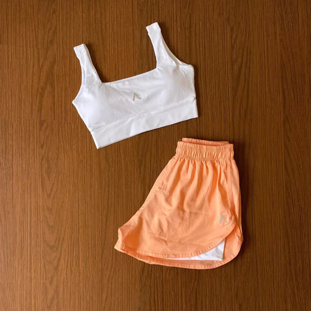 Conjunto Forro Duplo (Top com bojo + Short)