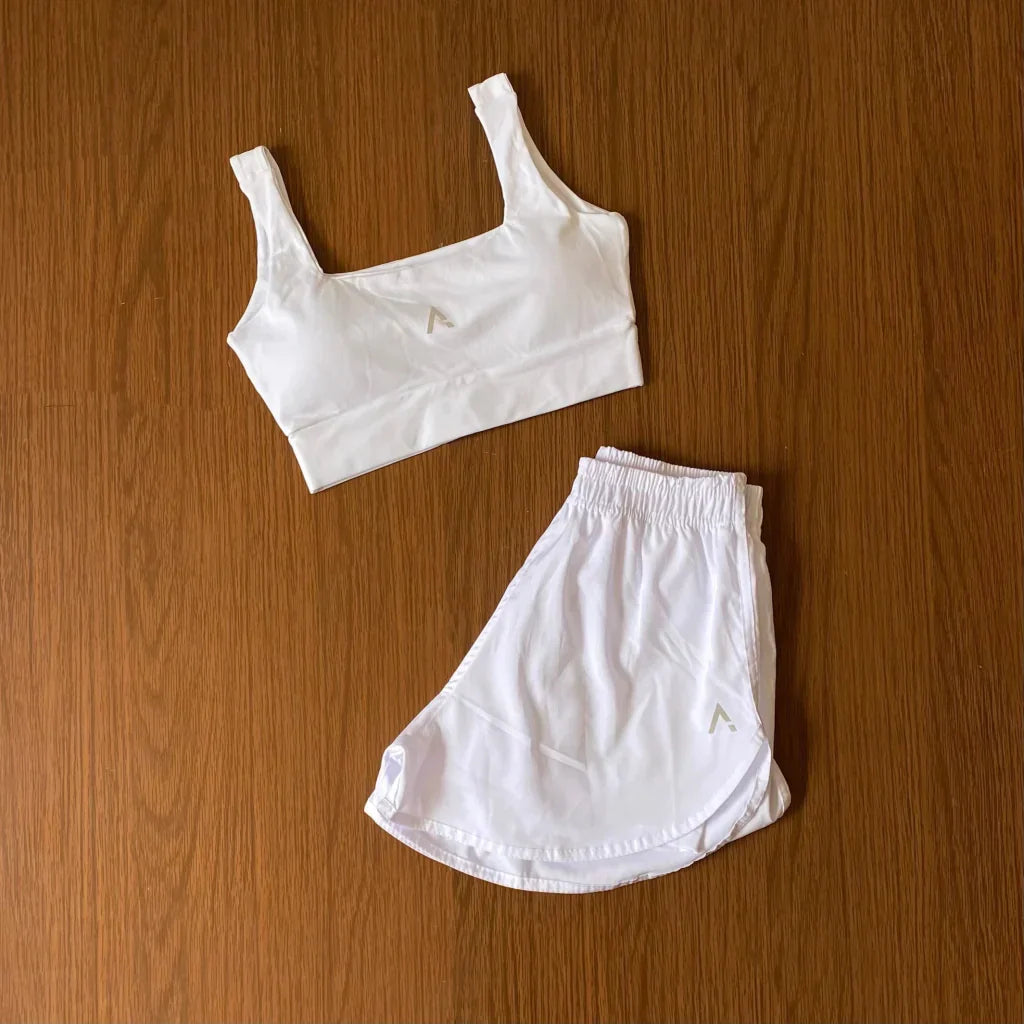 Conjunto Forro Duplo (Top com bojo + Short)