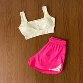Conjunto Forro Duplo (Top com bojo + Short)