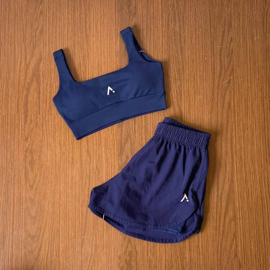 Conjunto Forro Duplo (Top com bojo + Short)