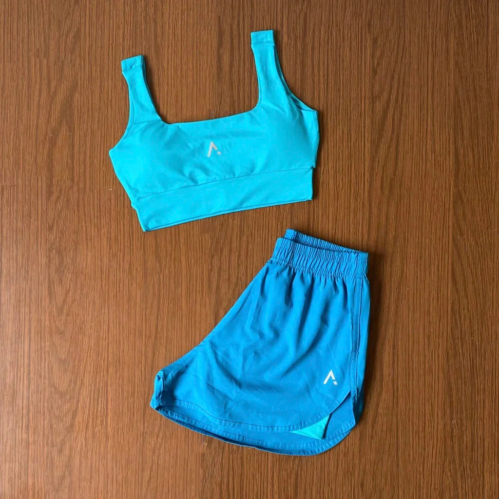 Conjunto Forro Duplo (Top com bojo + Short)